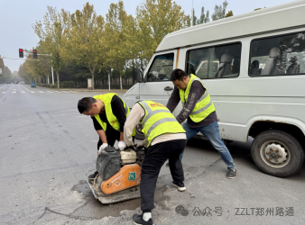 質(zhì)檢中心聯(lián)合開展技術(shù)攻堅(jiān) 科學(xué)搶修S236項(xiàng)目路面坑槽